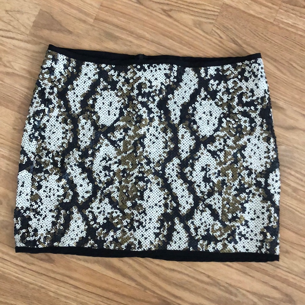 Women’s snakeskin skirt